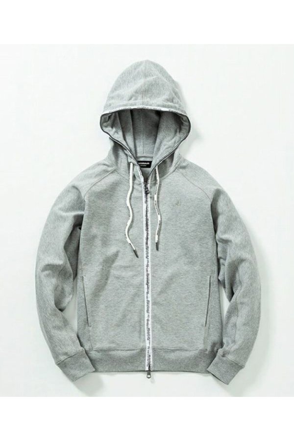 画像6: 【 40%OFF セール19,800円→11,880円】 1piu1uguale3 RELAX ウノピゥウノウグァーレトレ リラックス サークルロゴパイピングパーカー{-BDS} (6)