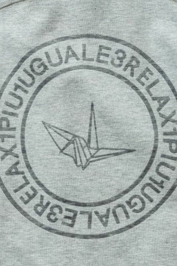 画像13: 【 40%OFF セール19,800円→11,880円】 1piu1uguale3 RELAX ウノピゥウノウグァーレトレ リラックス サークルロゴパイピングパーカー{-BDS} (13)