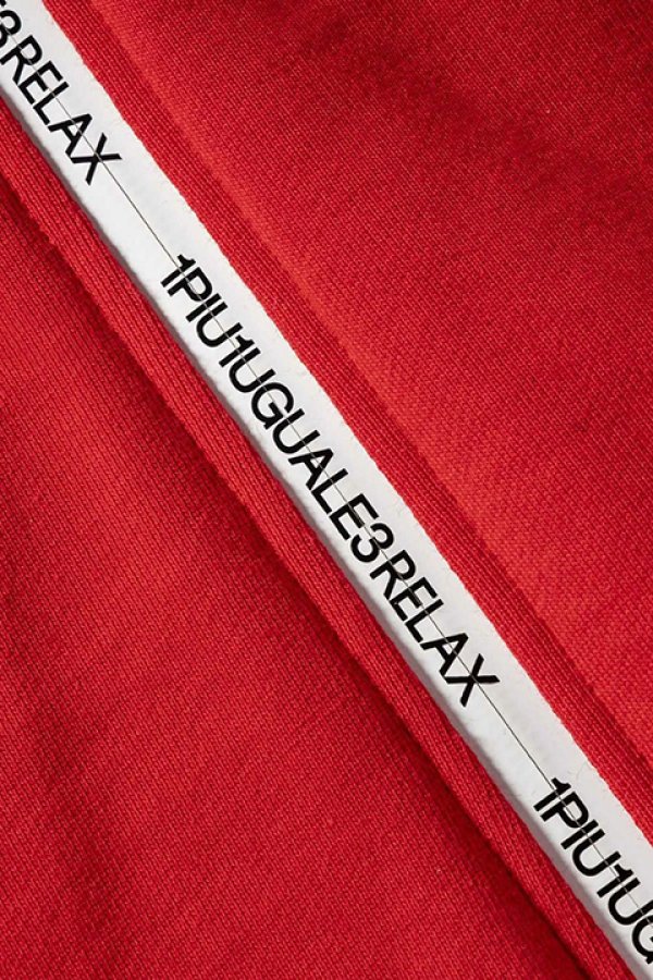画像12: 【 40%OFF セール18,920円→11,352円】 1piu1uguale3 RELAX ウノピゥウノウグァーレトレ リラックス ジップロゴスウェットパーカー{-BDA} (12)