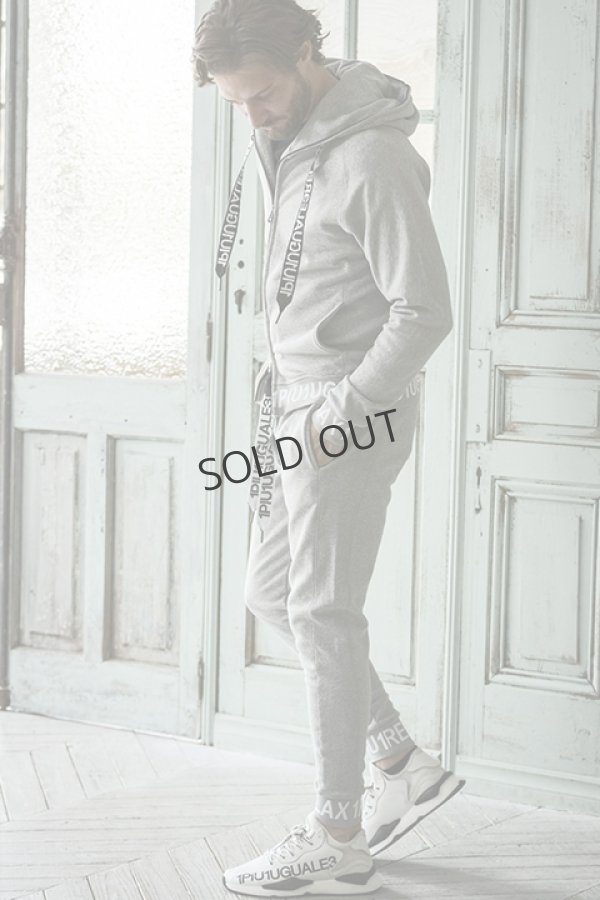 画像6: {SOLD}1piu1uguale3 RELAX ウノピゥウノウグァーレトレ リラックス ワイドスピンドルロゴスウェットパーカー{-BDA} (6)