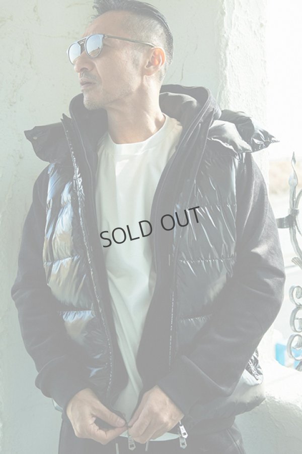 画像17: {SOLD}1piu1uguale3 RELAX ウノピゥウノウグァーレトレ リラックス カモ柄ベロアパーカー{-BDA} (17)