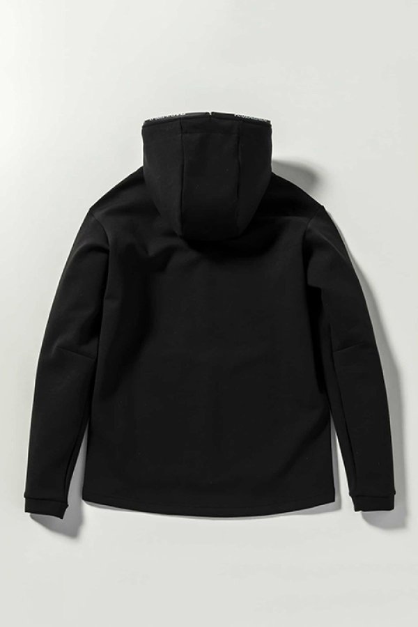 画像9: 【 30%OFF セール18,920円→13,244円】 1piu1uguale3 RELAX ウノピゥウノウグァーレトレ リラックス パイピングラインランニングパーカー{-BDA} (9)