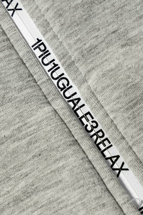 画像10: 【 30%OFF セール18,920円→13,244円】 1piu1uguale3 RELAX ウノピゥウノウグァーレトレ リラックス パイピングラインランニングパーカー{-BDA} (10)