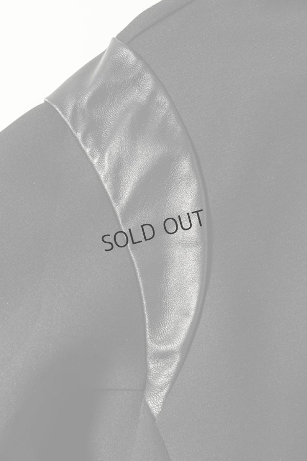 画像12: {SOLD}1piu1uguale3 RELAX ウノピゥウノウグァーレトレ リラックス レザーラインポンチパーカー{-BDA} (12)