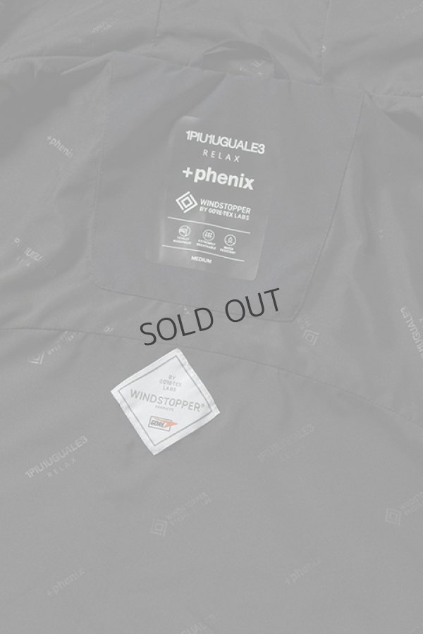 画像17: {SOLD}1piu1uguale3 RELAX ウノピゥウノウグァーレトレ リラックス × +phenix(ウノピゥウノウグァーレトレ リラックス)マウンテンパーカー WINDSTOPPER プロダクト by GORE-TEX LABS /ウィンドストッパー/ゴアテックス{-BDA} (17)