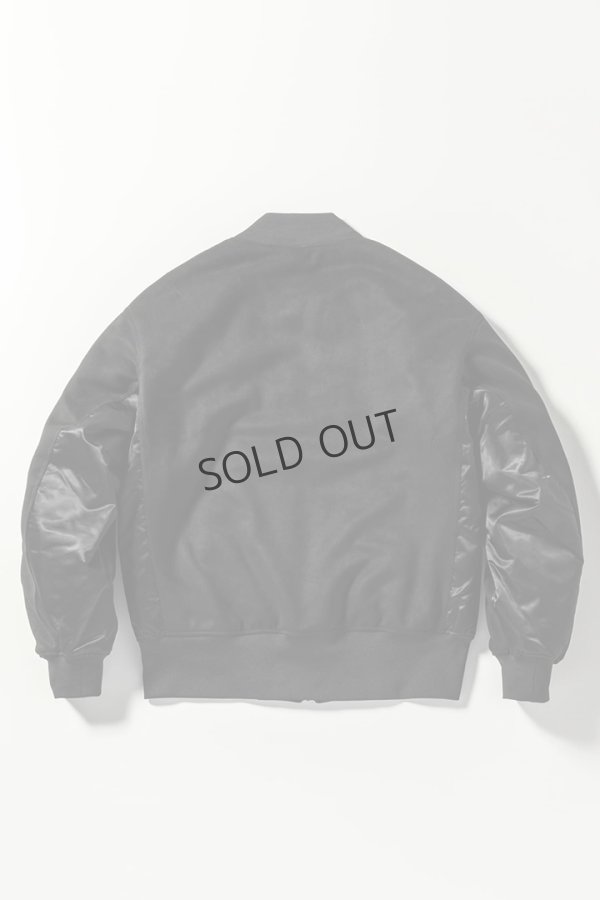 画像8: {SOLD}1piu1uguale3 RELAX ウノピゥウノウグァーレトレ リラックス スウェードパデッドブルゾン{-BDA} (8)