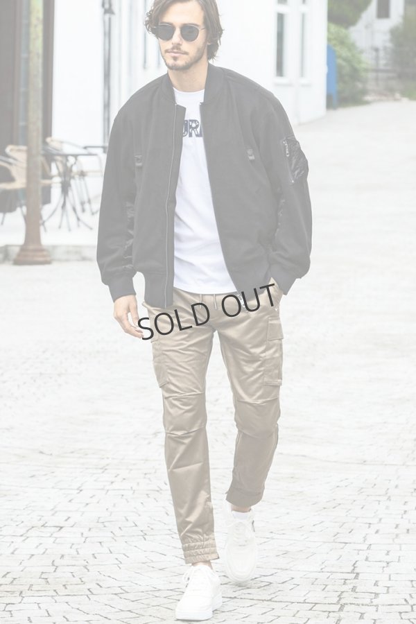 画像5: {SOLD}1piu1uguale3 RELAX ウノピゥウノウグァーレトレ リラックス スウェードパデッドブルゾン{-BDA} (5)