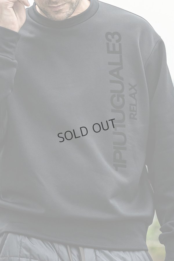 画像6: {SOLD}1piu1uguale3 RELAX ウノピゥウノウグァーレトレ リラックス ポーラテック縦ロゴプルオーバー{-BDA} (6)