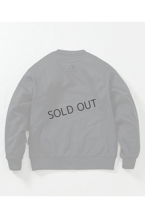 画像9: {SOLD}1piu1uguale3 RELAX ウノピゥウノウグァーレトレ リラックス ポーラテック縦ロゴプルオーバー{-BDA} (9)