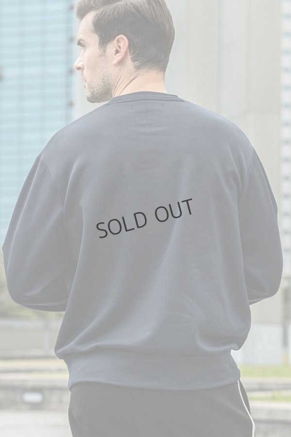 画像3: {SOLD}1piu1uguale3 RELAX ウノピゥウノウグァーレトレ リラックス ポーラテック縦ロゴプルオーバー{-BDA} (3)