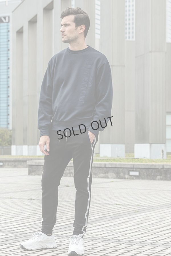 画像5: {SOLD}1piu1uguale3 RELAX ウノピゥウノウグァーレトレ リラックス ポーラテック縦ロゴプルオーバー{-BDA} (5)