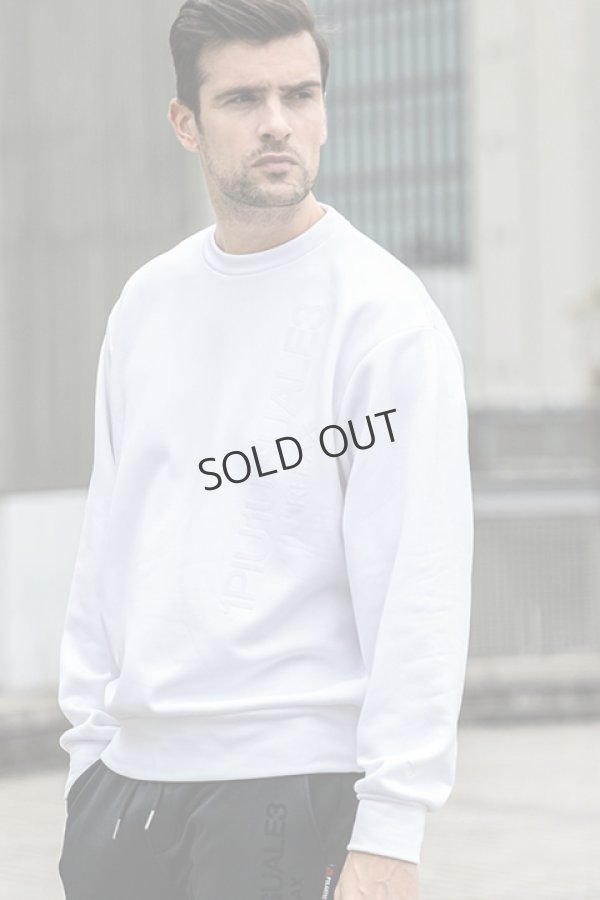 画像2: {SOLD}1piu1uguale3 RELAX ウノピゥウノウグァーレトレ リラックス ポーラテック縦ロゴプルオーバー{-BDA} (2)