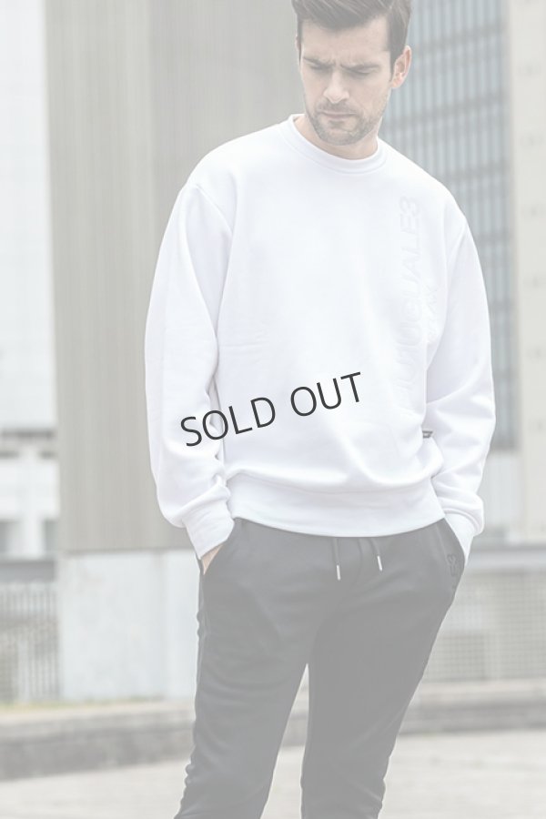 画像5: {SOLD}1piu1uguale3 RELAX ウノピゥウノウグァーレトレ リラックス ポーラテック縦ロゴプルオーバー{-BDA} (5)