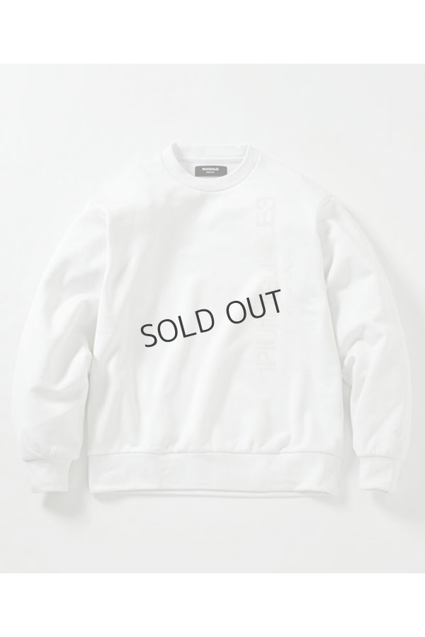 画像7: {SOLD}1piu1uguale3 RELAX ウノピゥウノウグァーレトレ リラックス ポーラテック縦ロゴプルオーバー{-BDA} (7)