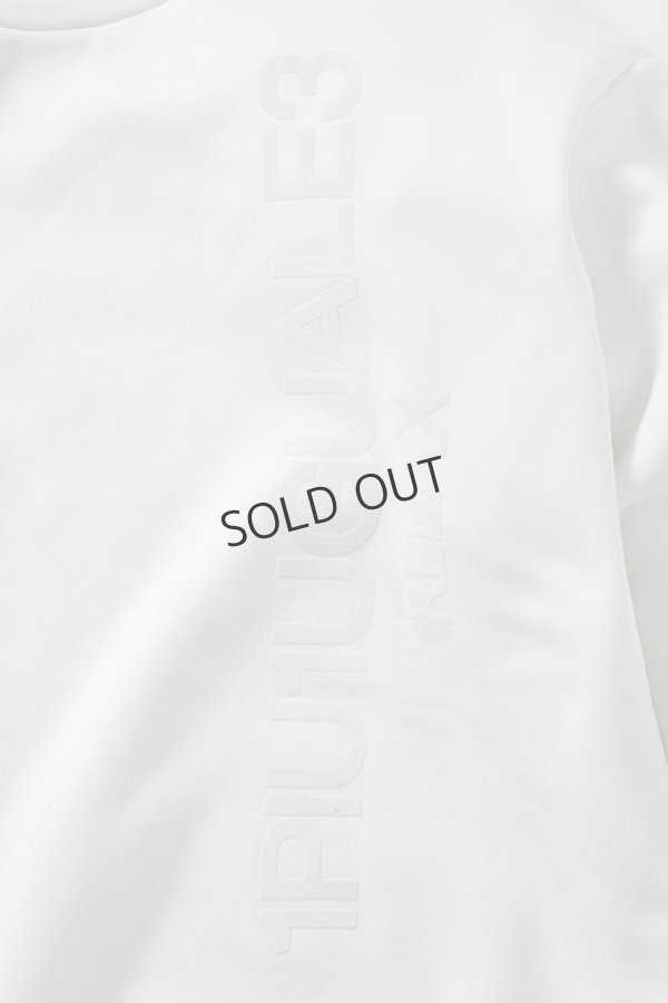 画像10: {SOLD}1piu1uguale3 RELAX ウノピゥウノウグァーレトレ リラックス ポーラテック縦ロゴプルオーバー{-BDA} (10)