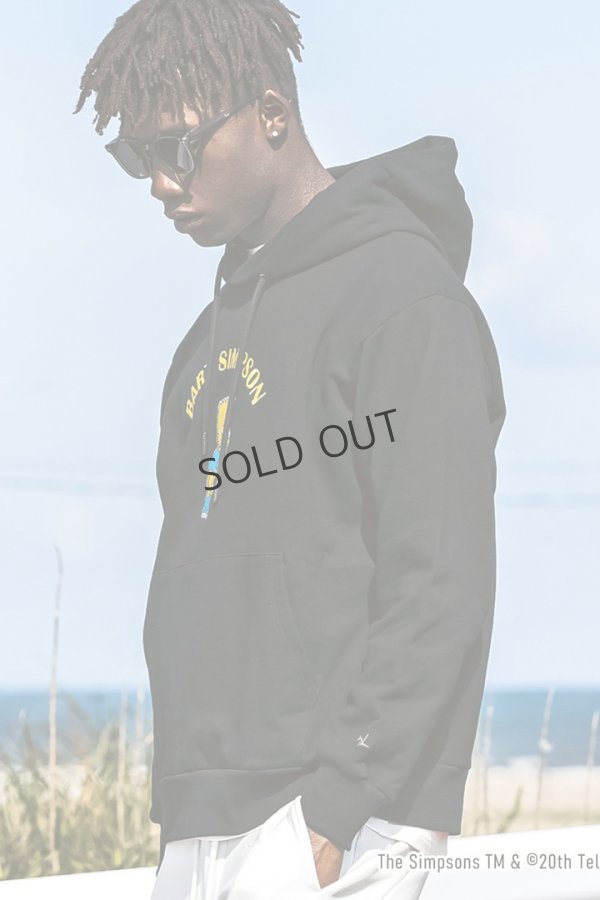 画像12: {SOLD}1piu1uguale3 RELAX ウノピゥウノウグァーレトレ リラックス /The Simpsons/バート・シンプソン/フーディー{-BES} (12)