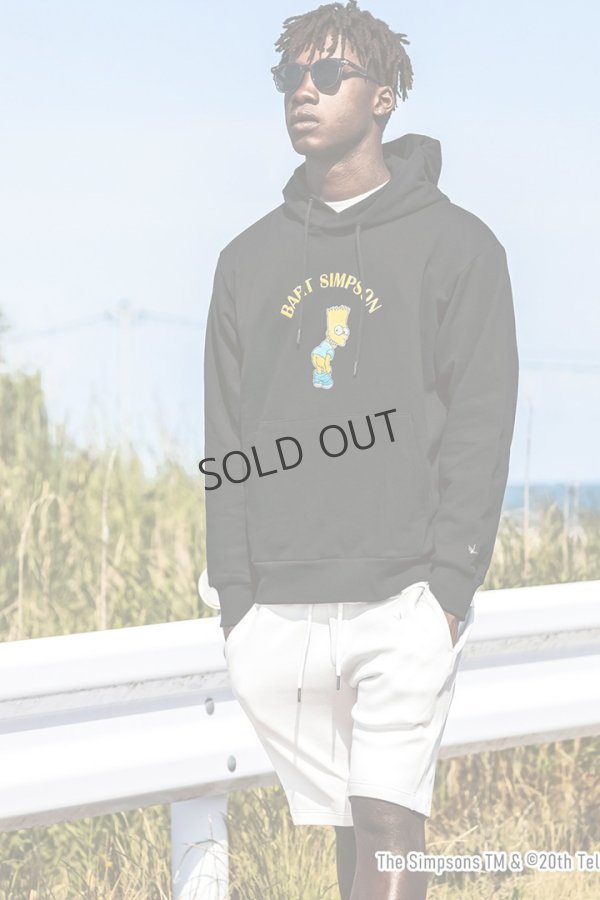 画像14: {SOLD}1piu1uguale3 RELAX ウノピゥウノウグァーレトレ リラックス /The Simpsons/バート・シンプソン/フーディー{-BES} (14)