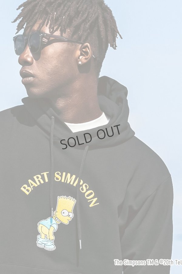 画像15: {SOLD}1piu1uguale3 RELAX ウノピゥウノウグァーレトレ リラックス /The Simpsons/バート・シンプソン/フーディー{-BES} (15)