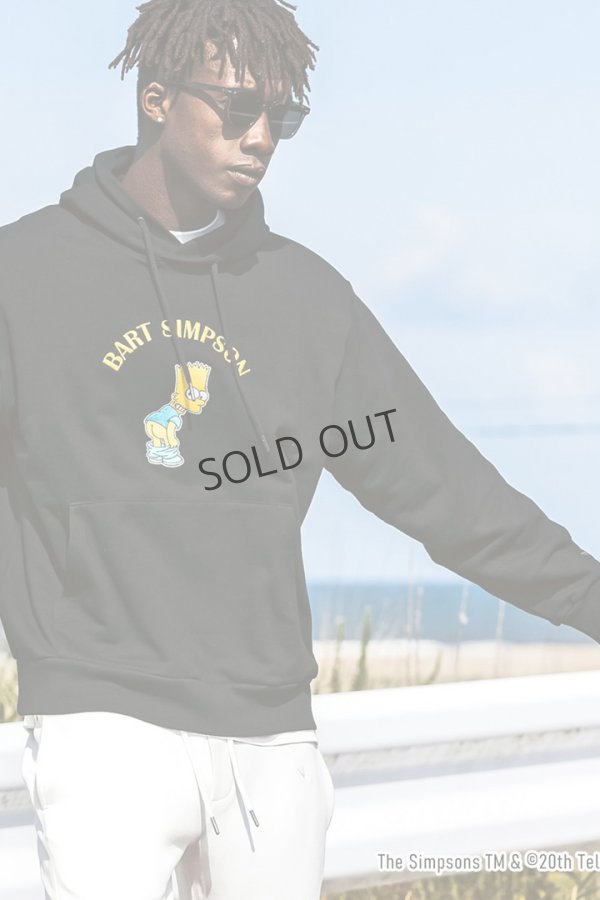 画像16: {SOLD}1piu1uguale3 RELAX ウノピゥウノウグァーレトレ リラックス /The Simpsons/バート・シンプソン/フーディー{-BES} (16)