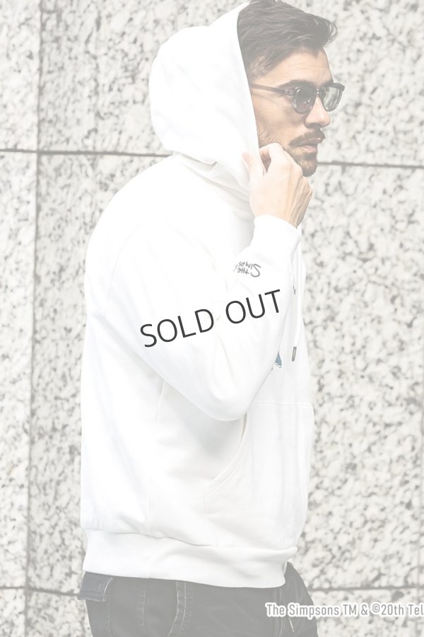 画像4: 1piu1uguale3 RELAX ウノピゥウノウグァーレトレ リラックス /The Simpsons/バート・シンプソン/フーディー{-BES} (4)