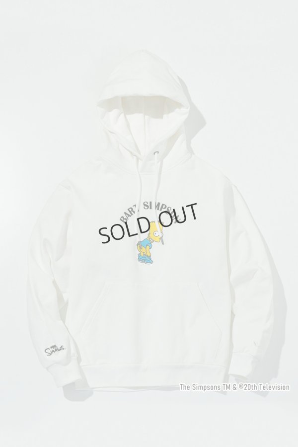 画像10: 1piu1uguale3 RELAX ウノピゥウノウグァーレトレ リラックス /The Simpsons/バート・シンプソン/フーディー{-BES} (10)