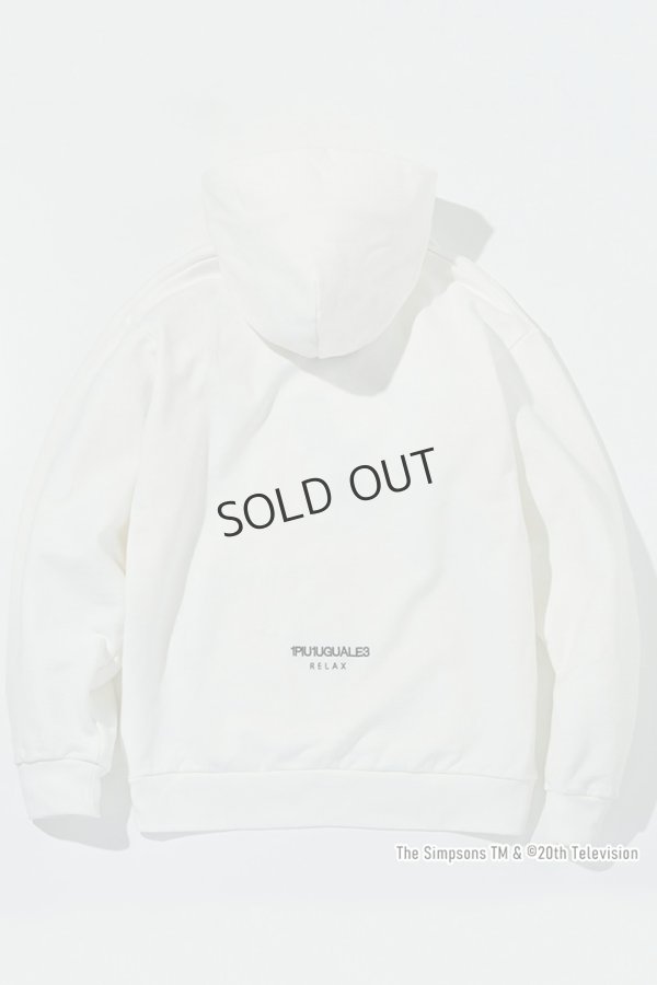 画像11: 1piu1uguale3 RELAX ウノピゥウノウグァーレトレ リラックス /The Simpsons/バート・シンプソン/フーディー{-BES} (11)