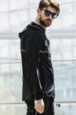 画像4: 【 30%OFF セール22,000円→15,400円】 1piu1uguale3 RELAX ウノピゥウノウグァーレトレ リラックス パイピングフーディー{-BES} (4)