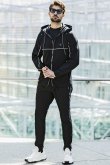 画像8: 【 30%OFF セール22,000円→15,400円】 1piu1uguale3 RELAX ウノピゥウノウグァーレトレ リラックス パイピングフーディー{-BES} (8)