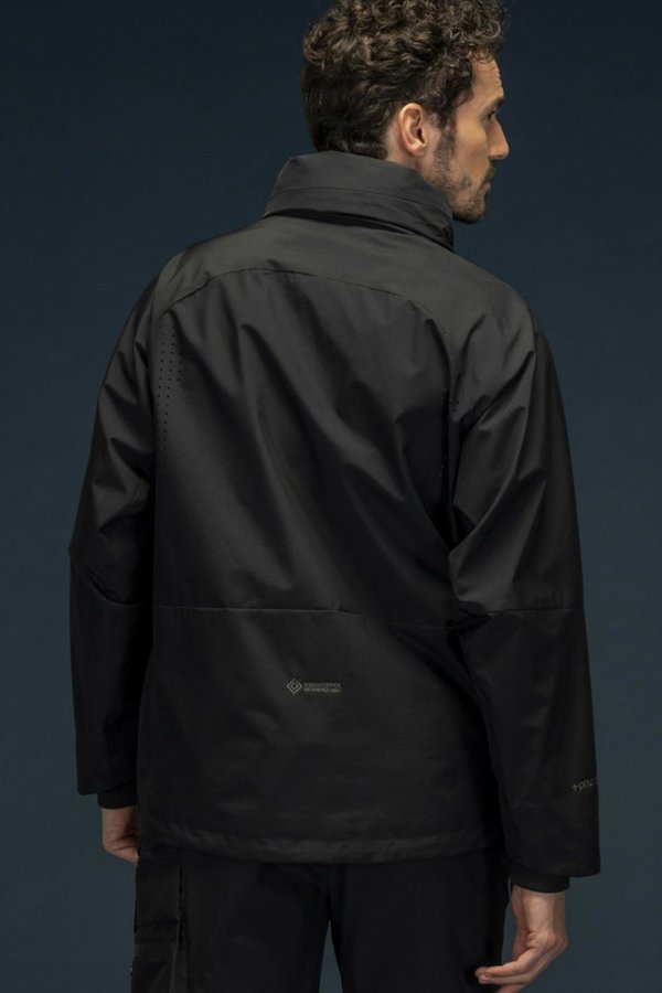 画像3: 【 30%OFF セール37,950円→26,565円】 1piu1uguale3 RELAX ウノピゥウノウグァーレトレ リラックス × +phenix トラックジャケット WINDSTOPPER プロダクト by GORE-TEX LABS /ウィンドストッパー/ゴアテックス{-BES} (3)