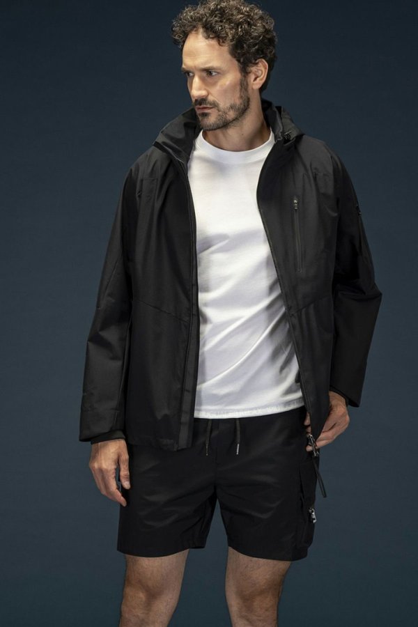 画像5: 【 30%OFF セール37,950円→26,565円】 1piu1uguale3 RELAX ウノピゥウノウグァーレトレ リラックス × +phenix トラックジャケット WINDSTOPPER プロダクト by GORE-TEX LABS /ウィンドストッパー/ゴアテックス{-BES} (5)