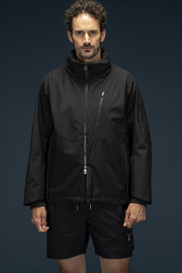 画像6: 【 30%OFF セール37,950円→26,565円】 1piu1uguale3 RELAX ウノピゥウノウグァーレトレ リラックス × +phenix トラックジャケット WINDSTOPPER プロダクト by GORE-TEX LABS /ウィンドストッパー/ゴアテックス{-BES} (6)
