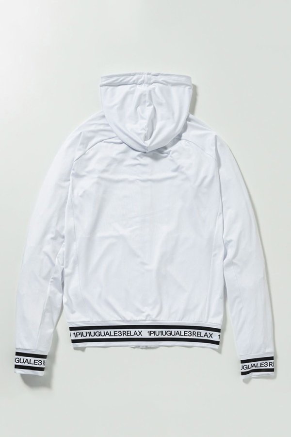 画像11: 【 30%OFF セール18,920円→13,244円】 1piu1uguale3 RELAX ウノピゥウノウグァーレトレ リラックス ヘムロゴラッシュガードフーディー{-BES} (11)