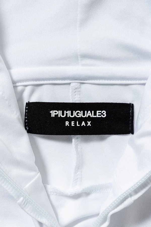 画像16: 【 30%OFF セール18,920円→13,244円】 1piu1uguale3 RELAX ウノピゥウノウグァーレトレ リラックス ヘムロゴラッシュガードフーディー{-BES} (16)