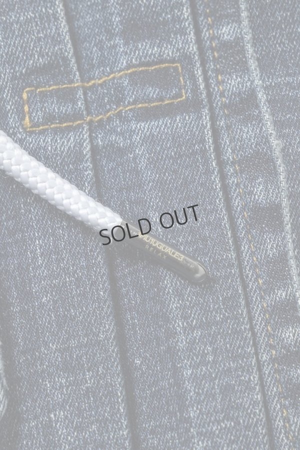 画像18: {SOLD}1piu1uguale3 RELAX ウノピゥウノウグァーレトレ リラックス デニムジャケットフーディー{-BES} (18)