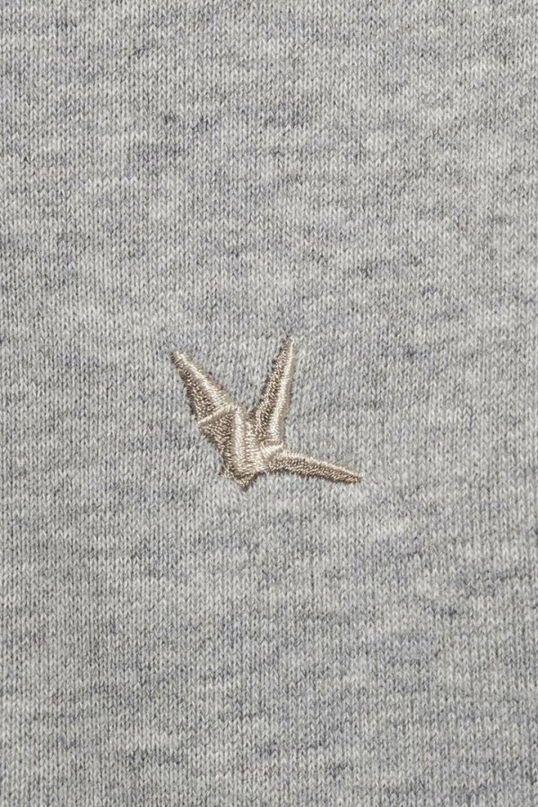 画像13: 【 10%OFF セール20,900円→18,810円】 1piu1uguale3 RELAX ウノピゥウノウグァーレトレ リラックス レザーパッチスウェットプルオーバーフーディー{-BEA} (13)