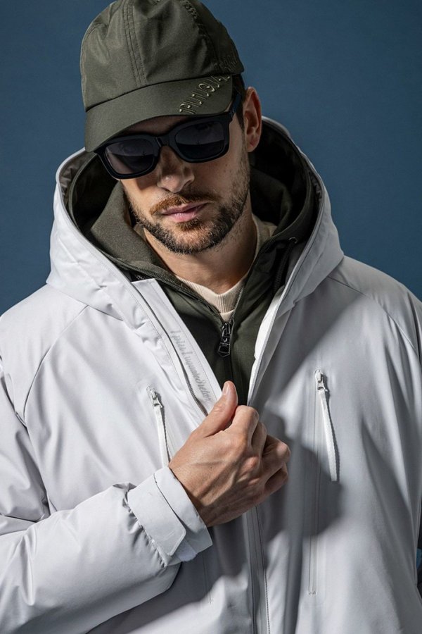 画像7: 1piu1uguale3 RELAX ウノピゥウノウグァーレトレ リラックス × +phenix ダウンパーカー WINDSTOPPER プロダクト by GORE-TEX LABS /ウィンドストッパー/ゴアテックス{-BEA} (7)