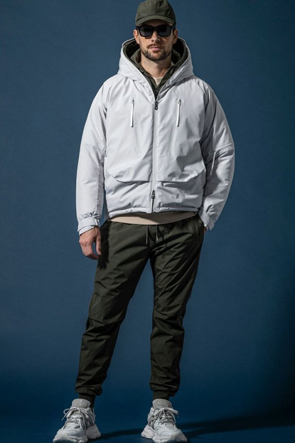 画像9: 1piu1uguale3 RELAX ウノピゥウノウグァーレトレ リラックス × +phenix ダウンパーカー WINDSTOPPER プロダクト by GORE-TEX LABS /ウィンドストッパー/ゴアテックス{-BEA} (9)