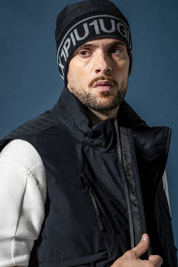 画像10: 1piu1uguale3 RELAX ウノピゥウノウグァーレトレ リラックス × +phenix スタンドネックダウンベスト WINDSTOPPER プロダクト by GORE-TEX LABS /ウィンドストッパー/ゴアテックス{-BEA} (10)