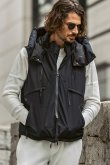 画像13: 1piu1uguale3 RELAX ウノピゥウノウグァーレトレ リラックス × +phenix スタンドネックダウンベスト WINDSTOPPER プロダクト by GORE-TEX LABS /ウィンドストッパー/ゴアテックス{-BEA} (13)