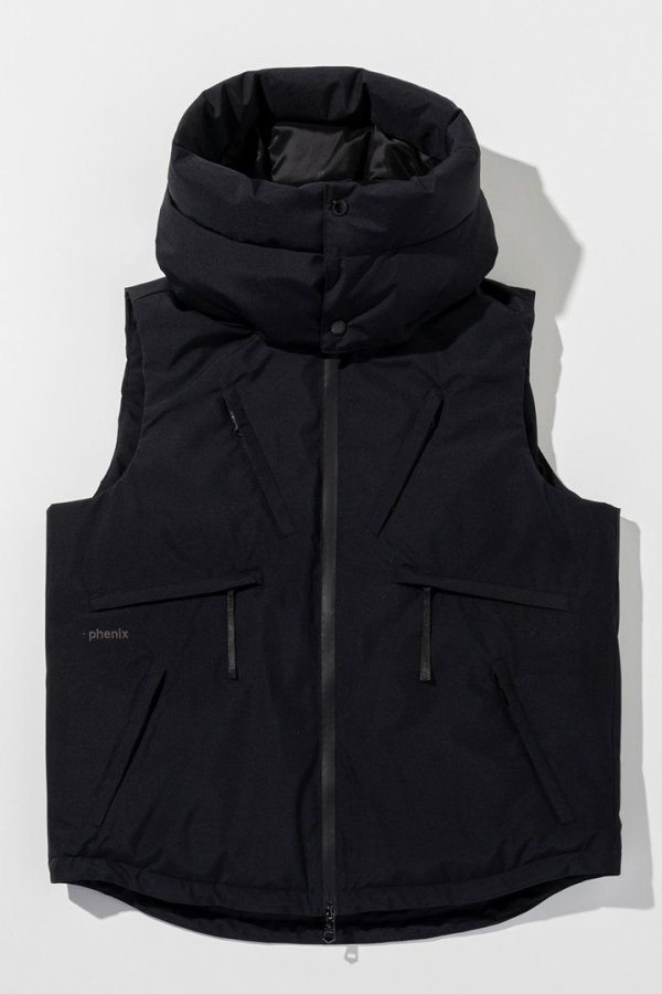 画像15: 1piu1uguale3 RELAX ウノピゥウノウグァーレトレ リラックス × +phenix スタンドネックダウンベスト WINDSTOPPER プロダクト by GORE-TEX LABS /ウィンドストッパー/ゴアテックス{-BEA} (15)