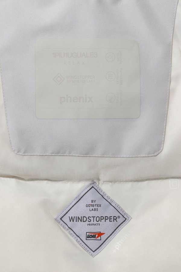 画像24: 1piu1uguale3 RELAX ウノピゥウノウグァーレトレ リラックス × +phenix スタンドネックダウンベスト WINDSTOPPER プロダクト by GORE-TEX LABS /ウィンドストッパー/ゴアテックス{-BEA} (24)