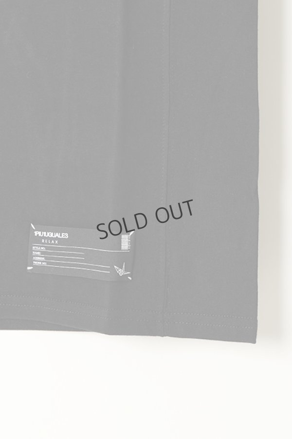 画像4: {SOLD}1piu1uguale3 RELAX ウノピゥウノウグァーレトレ リラックス LOGO embroidery T{-BAS} (4)