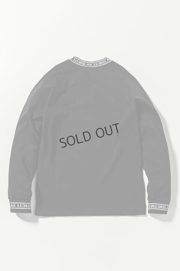 画像6: {SOLD}1piu1uguale3 RELAX ウノピゥウノウグァーレトレ リラックス ネックロゴロングTシャツ{-BDA} (6)