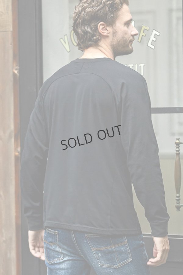 画像3: {SOLD}1piu1uguale3 RELAX ウノピゥウノウグァーレトレ リラックス グラデーションフロッキーロゴロングTシャツ{-BDA} (3)