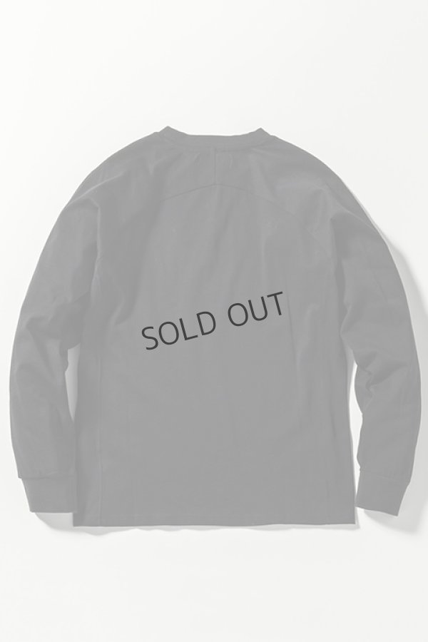 画像10: {SOLD}1piu1uguale3 RELAX ウノピゥウノウグァーレトレ リラックス グラデーションフロッキーロゴロングTシャツ{-BDA} (10)