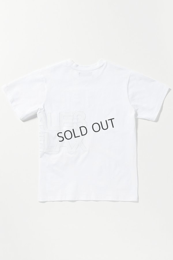 画像7: {SOLD}1piu1uguale3 RELAX ウノピゥウノウグァーレトレ リラックス フェイクレザーロゴ半袖Tシャツ{-BDA} (7)