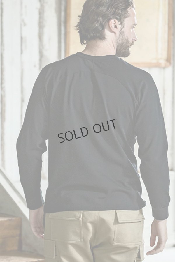 画像3: {SOLD}1piu1uguale3 RELAX ウノピゥウノウグァーレトレ リラックス カットオフロゴロングTシャツ{-BDA} (3)