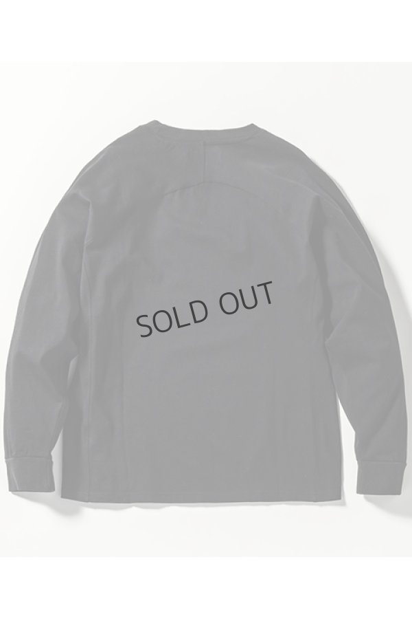 画像7: {SOLD}1piu1uguale3 RELAX ウノピゥウノウグァーレトレ リラックス カットオフロゴロングTシャツ{-BDA} (7)