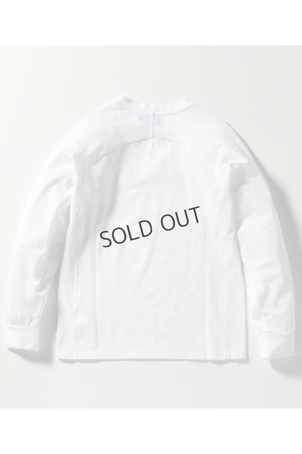 画像9: 1piu1uguale3 RELAX ウノピゥウノウグァーレトレ リラックス カットオフロゴロングTシャツ{-BDA} (9)