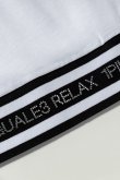 画像13: {SOLD}1piu1uguale3 RELAX ウノピゥウノウグァーレトレ リラックス ラインストーンヘムロングTシャツ{-BDA} (13)